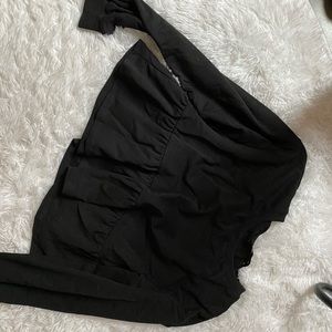 Black Sweater Blouse